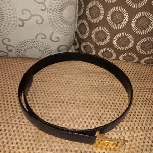Nazareno Gabrielli leather belt